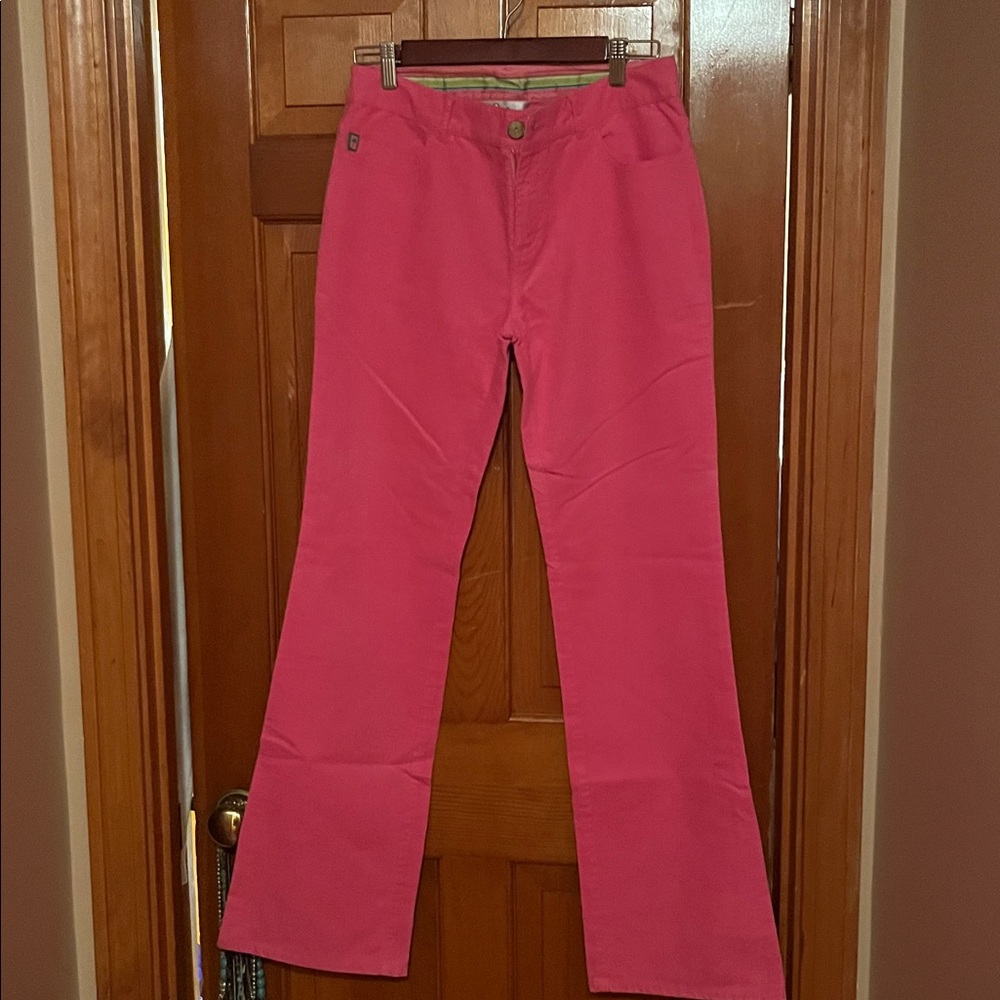 Lilly Pulitzer Pink Boot Cut Pants